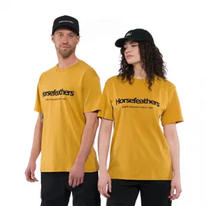 HORSEFEATHERS Tričko Quarter - honey YELLOW velikost S