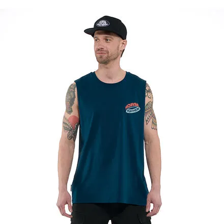 HORSEFEATHERS Tielko Orbit - pond BLUE velikost S
