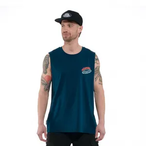 HORSEFEATHERS Tielko Orbit - pond BLUE velikost S