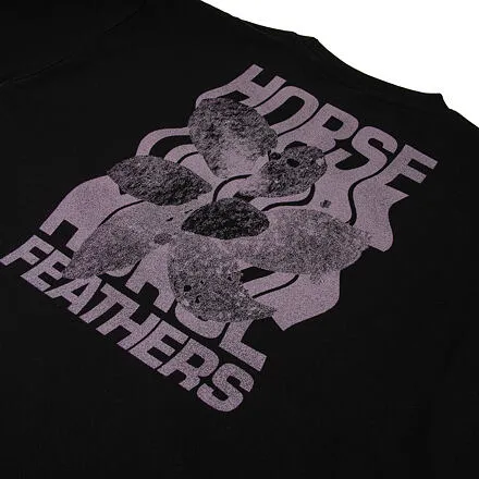 HORSEFEATHERS Mikina Qiana - black BLACK velikost S