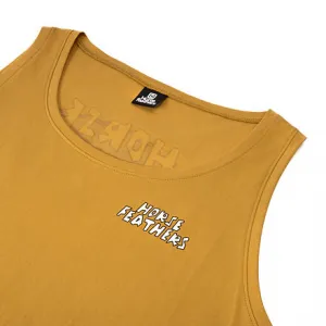 HORSEFEATHERS Top Avoir - honey YELLOW velikost M