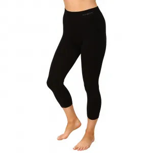EcoBamboo legíny 3/4 EcoBamboo čierna - L/XL
