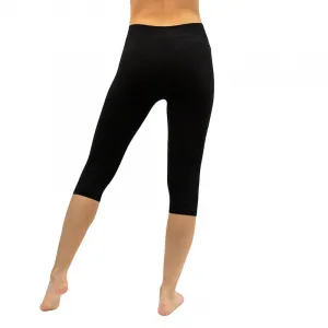 EcoBamboo capri legíny EcoBamboo čierna - S/M