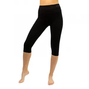 EcoBamboo capri legíny EcoBamboo čierna - S/M