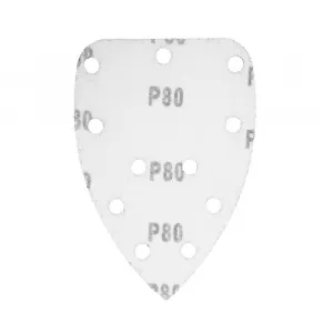 Brúsnypapiernasuchýzipsdelta140x140x80mm,K80,5ks,sotvormi54H011GRAPHITE