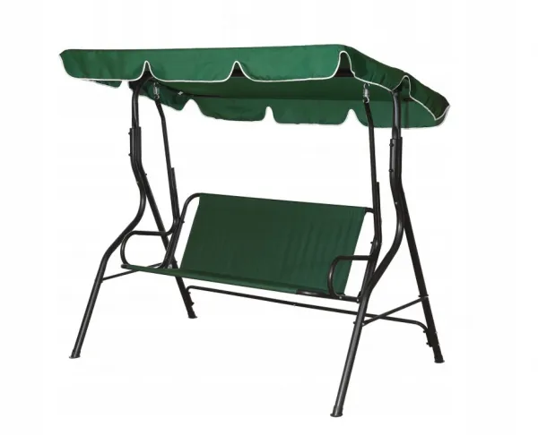 Garden Line Zahradní houpačka GOODHOME tmavě zelená