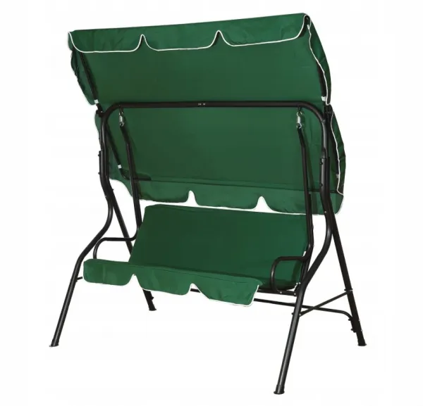 Garden Line Zahradní houpačka GOODHOME tmavě zelená