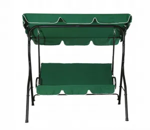 Garden Line Zahradní houpačka GOODHOME tmavě zelená