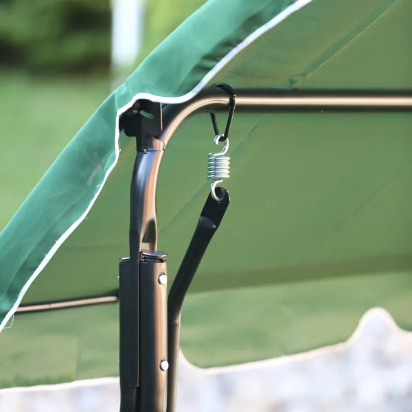 Garden Line Zahradní houpačka GOODHOME tmavě zelená