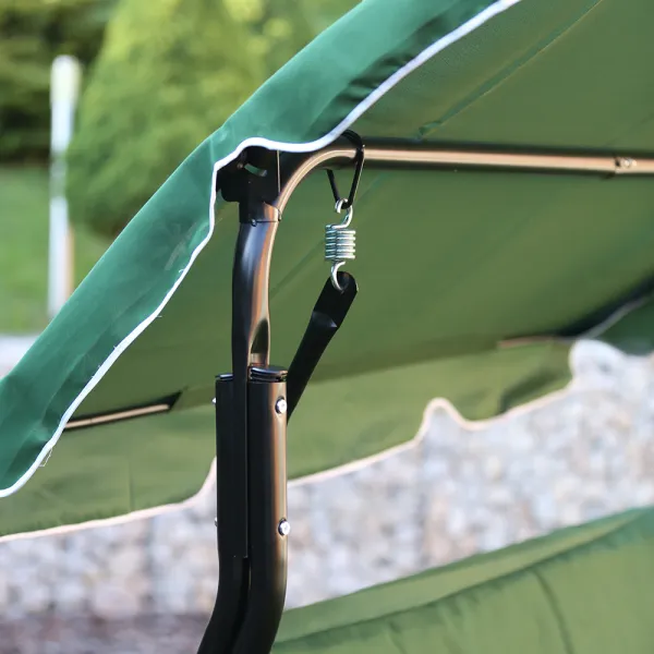 Garden Line Zahradní houpačka GOODHOME tmavě zelená