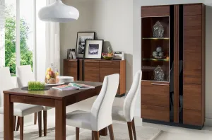 Szynaka Komoda Porti 45 160 cm z masivu dub antický