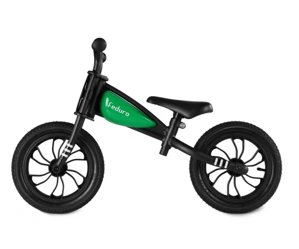 QPLAY Odrážadlo Feduro Green, vek 3-6 rokov
