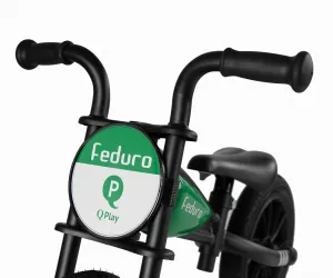 QPLAY Odrážadlo Feduro Green, vek 3-6 rokov