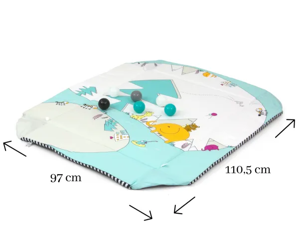 Hracia podložka pre deti 5v1 Lolly sloník
