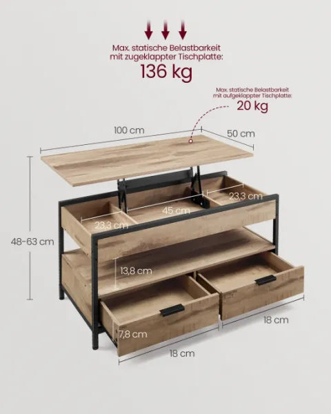 Konferenčný stolík LCT209K02