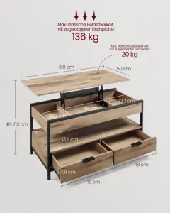 Konferenčný stolík LCT209K02