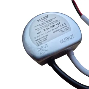 LEDprodukt Zdroj 30W, 12V, IP67 Vodeodolný (do krabice)