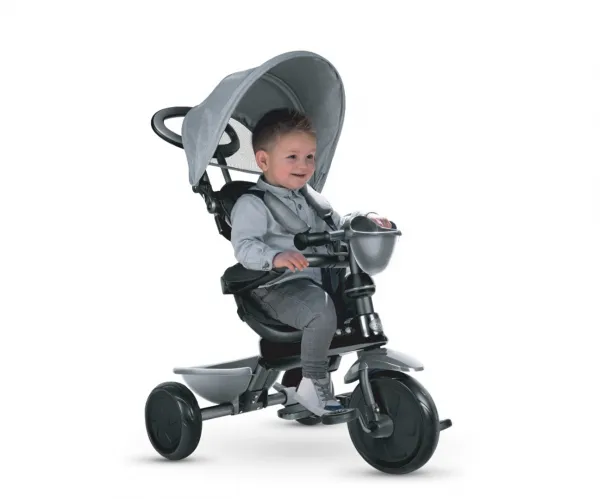 Milly Mally Qplay trojkolka Cosy Šedá