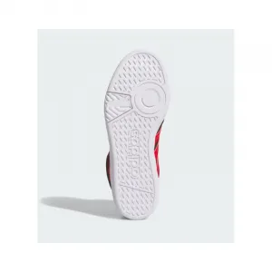 Chlapčenská rekreačná obuv ADIDAS Hoops 4.0 Mid Jr core black better scarlet cloud white