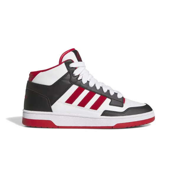 Pánska rekreačná obuv ADIDAS Rapid Court Mid core black toper red cloud white