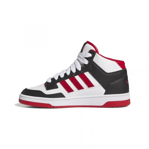 Pánska rekreačná obuv ADIDAS Rapid Court Mid core black toper red cloud white