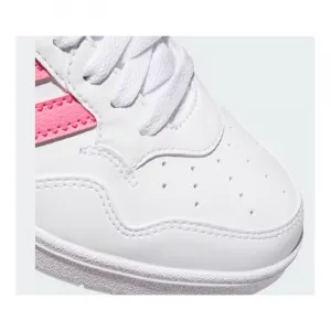 Dievčenská rekreačná obuv ADIDAS Hoops 4.0 Mid Jr cloud white pink fuchsia grey two