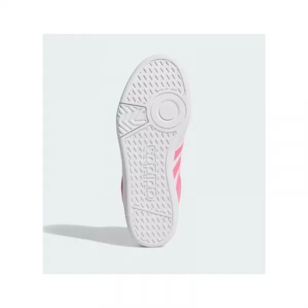 Dievčenská rekreačná obuv ADIDAS Hoops 4.0 Mid Jr cloud white pink fuchsia grey two