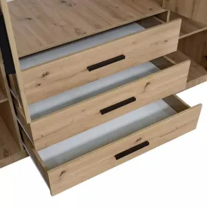 ArtStol Šatníková skriňa s nadstavcom KOS D4 | dub artisan
