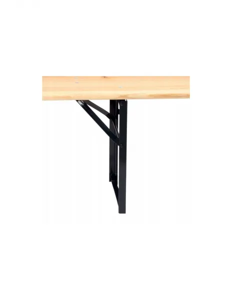 GARDEN-PRO Záhradný pivný set 177x46 s lavičkami - hnedá farba