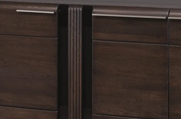 Szynaka Komoda Porti 45 160 cm z masívu dub čokoládový