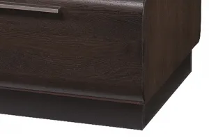 Szynaka Konferenčný stôl Porti 41 110 cm z masívu dub čokoládový
