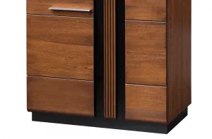 Szynaka Šatníková skriňa Porti 70 95 cm z masívu dub antický