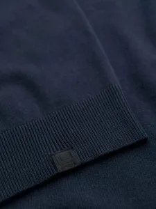 Jedinečný sveter so zipsom - pre pánov- granátový