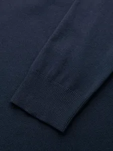 Jedinečný sveter so zipsom - pre pánov- granátový