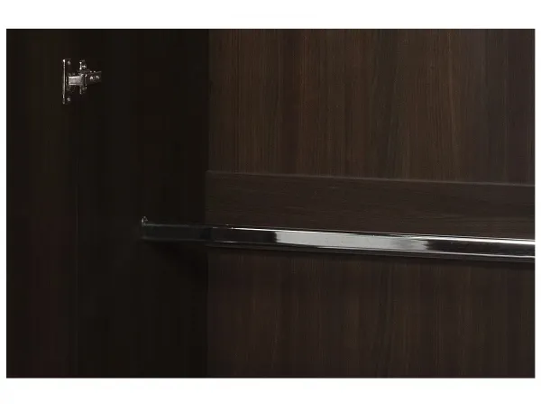 Szynaka Šatníková skriňa Porti 73 165 cm z masívu dub čokoládový