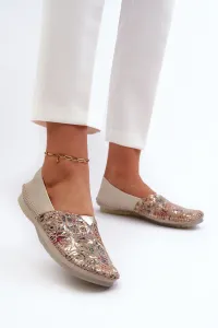 Dámske kožené balerínky Maciejka