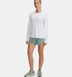 Dámske tréningové kraťasy UNDER ARMOUR Tech Play Up Shine Shorts-GRN