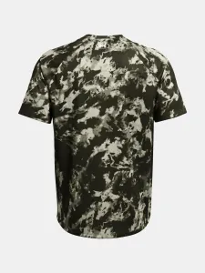 Under Armour TECH ABC CAMO Pánske tričko s krátkym rukávom, khaki, veľkosť