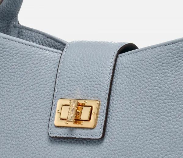 Light blue women's handbag Geox Solangy - Women's