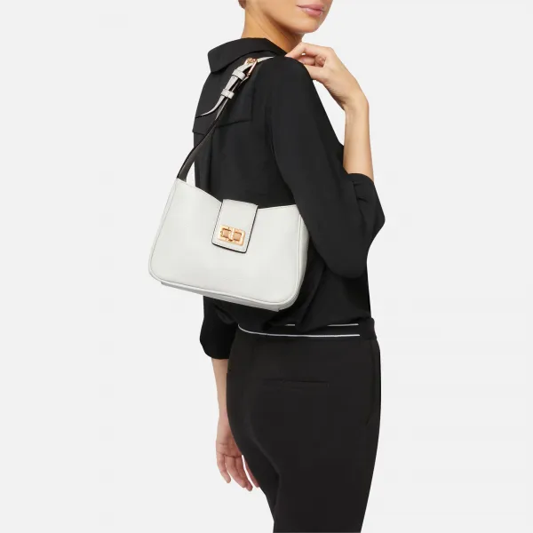White women's handbag Geox Solangy - Women's