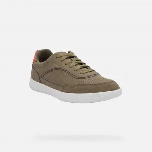 Light green men's sneakers Geox Rieti - Men's