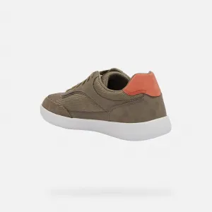 Light green men's sneakers Geox Rieti - Men's