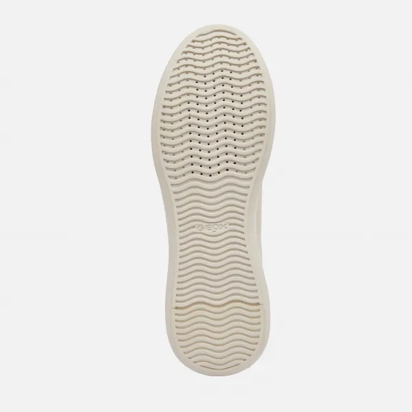 Cream women's sneakers Geox Sunnetty - Women's