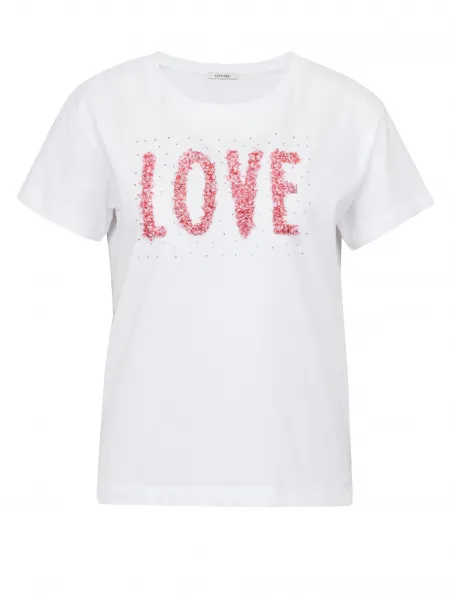 White Women's Short Sleeve T-Shirt ORSAY - Women's