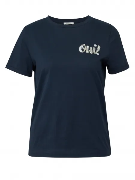 Women's Navy Blue Short Sleeve T-Shirt ORSAY - Women's