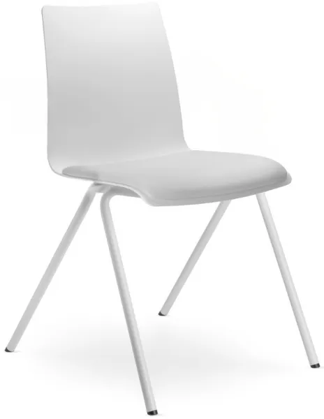 LD SEATING Konferenčná stolička EVO 011-N0 biela podnož podnož