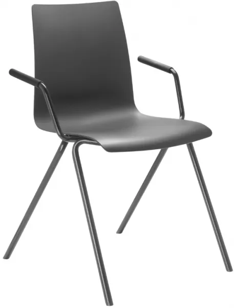 LD SEATING Konferenčná stolička EVO 010-N3,BR sivá podnož