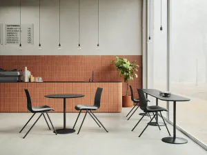 LD SEATING Konferenčná stolička EVO 010-N1 čierna podnož