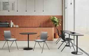 LD SEATING Konferenčná stolička EVO 011-N3,BR sivá podnož