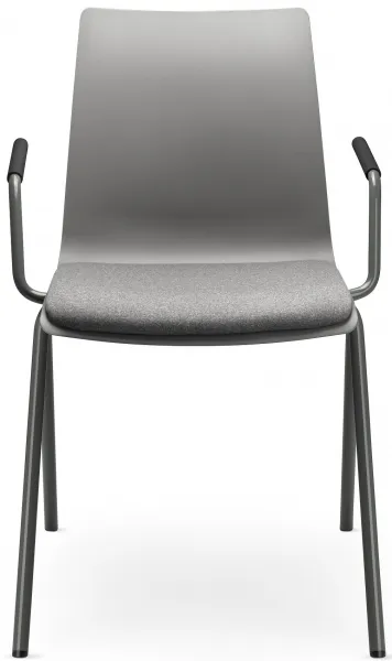LD SEATING Konferenčná stolička EVO 011-N3,BR sivá podnož